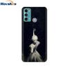 G60S Case For Moto G60S Protective Cartoon Transparent TPU Silicone Phone Cases For Motorola Moto G60 Cover G 60s Fundas Bumper