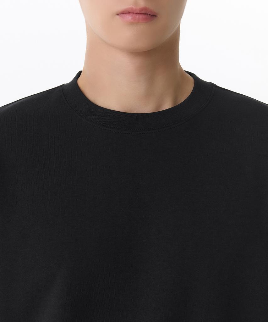 MUSINSA STANDARD [Cooltandard] Regular Sweatshirt [Black]