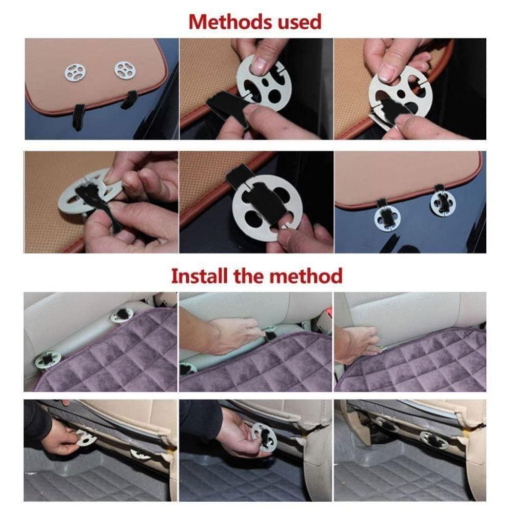 Нескользящий чехол на заднее сиденье Сохраняет тепло Защитный коврик-накладка Универсальный чехол на автомобильное сиденье Авто