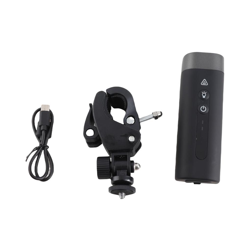 Видеорегистратор Велосипедный фонарь Перезаряжаемая фара с видеорегистратором HD 1080P 5МП для велоспорта на открытом воздухе, кемпинга, рыбалки