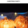 Украшения на Хэллоуин, огни, встроенный источник питания, украшения для рабочего стола Jack O, огни для декора вечеринки в помещении или на улице