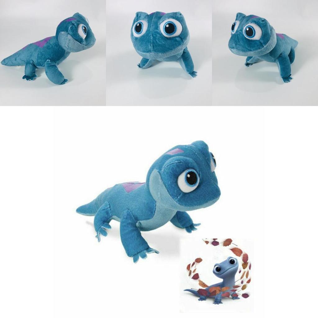 2 Fire Spirit Salamander Plush Doll Toy Soft Blue Lizard For Kids**