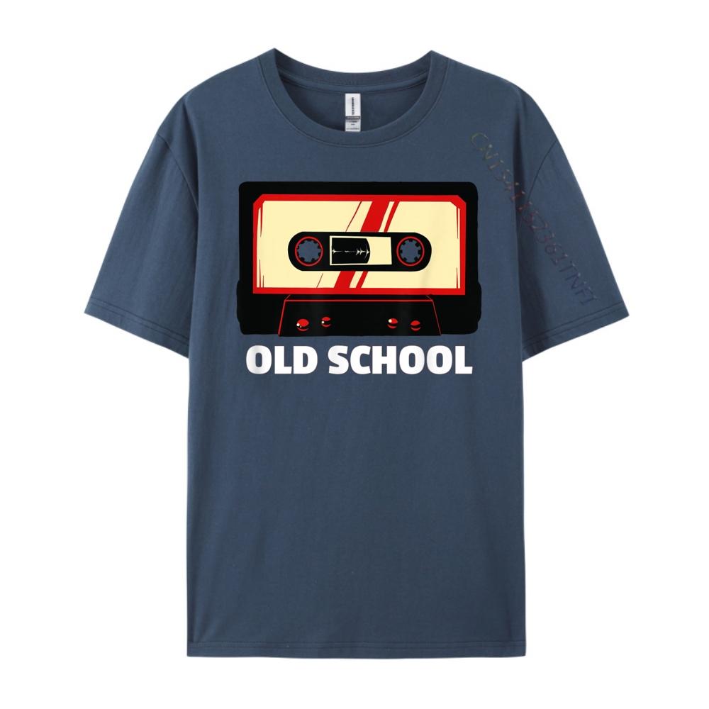 Old School Cassette Music Tape Unisex T Shirts High Quality T Shirt Graphic Cotton Short Sleeve Mother's Day