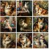 Diamond Painting Cat 5D DIY Diamond Embroidery Sale Cross Stitch Animals Rhinestones Mosaic Kit Home Decoration