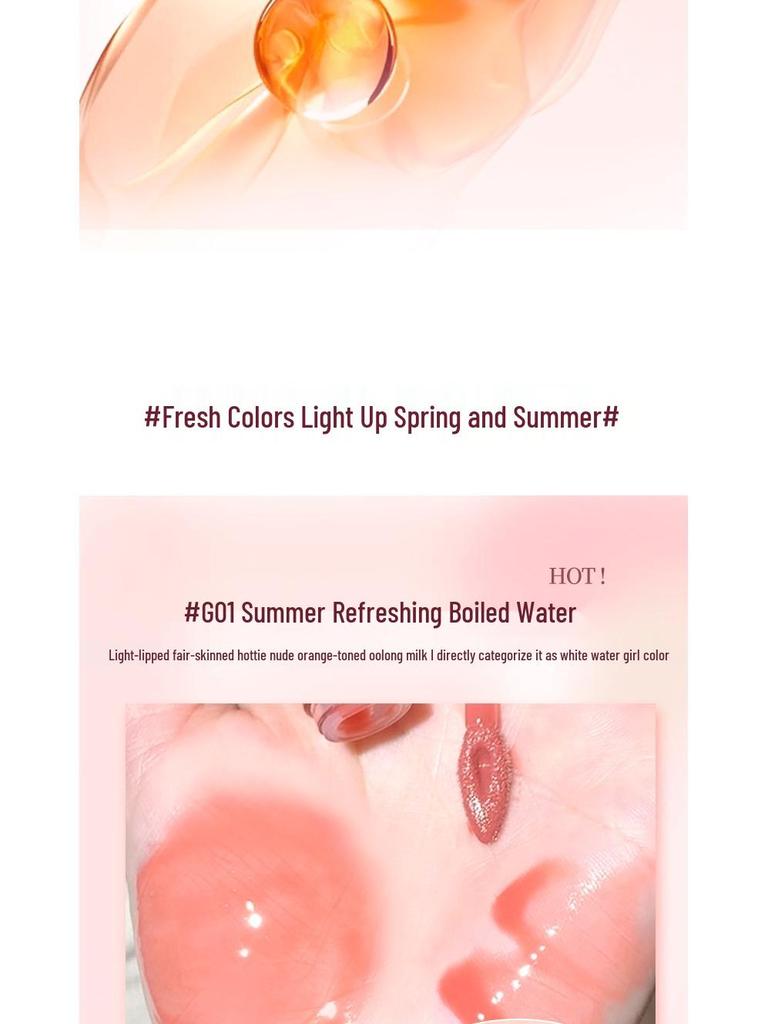 GoGo Tales Полупрозрачный Сияющий Плампинг Блеск для Губ