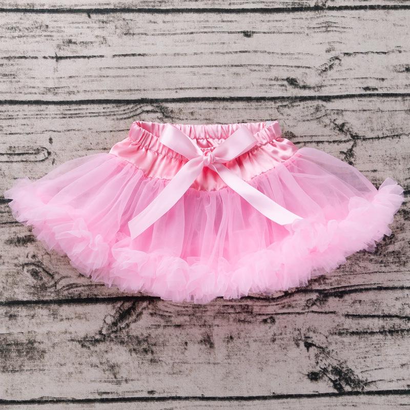 European and American Style Princess Tutu Skirt - Candy Color Mesh for Kids