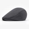 Однотонная кепка мужская солнцезащитная шляпа Forward Cap Beret Женская кепка британского газетчика