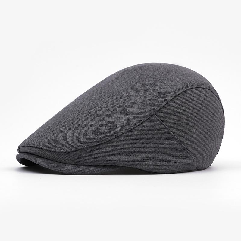 Однотонная кепка мужская солнцезащитная шляпа Forward Cap Beret Женская кепка британского газетчика