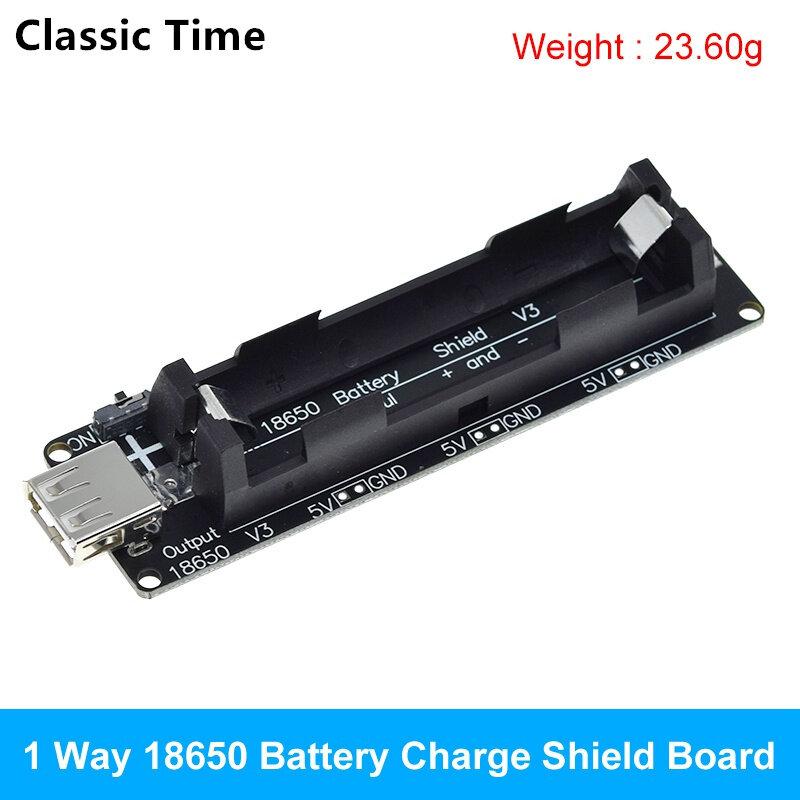 Два напряжения 18650 литиевая батарея Shield V8, модуль платы расширения мобильной мощности 5 В/3 А 3 В/1 А Micro USB для Arduino ESP32 ESP8266