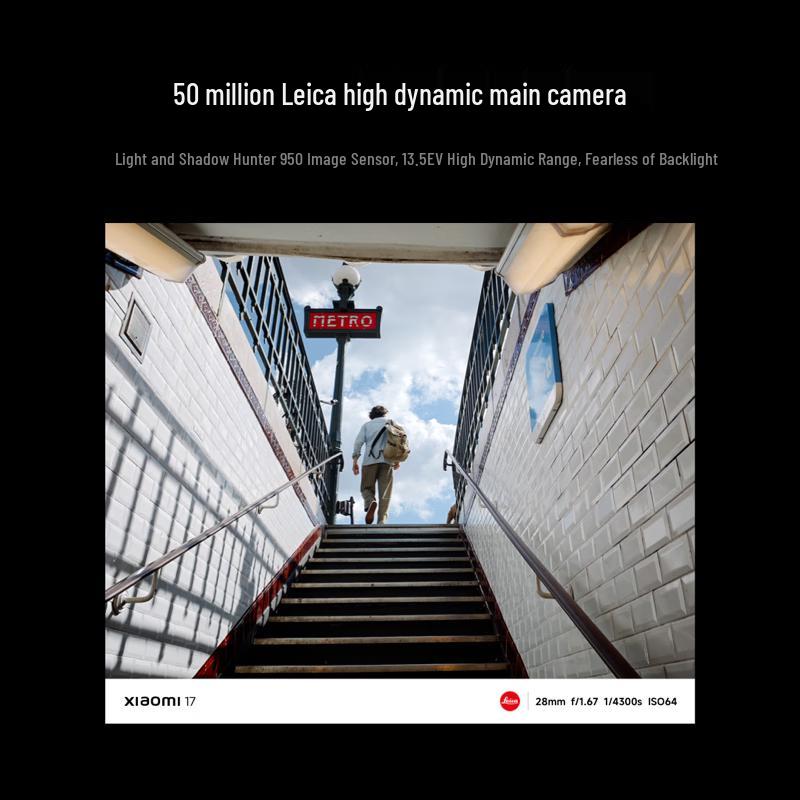 Xiaomi 17 5th Gen Snapdragon 8 Ultimate 5G Smartphone (CN version)