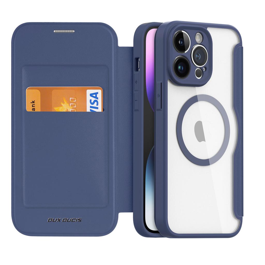 Dux Ducis For Magsafe Strong Magnetic Wireless Charging Shockproof Case For Iphone 17 16 15 14 Pro Max Plus Card Slot Back Cover