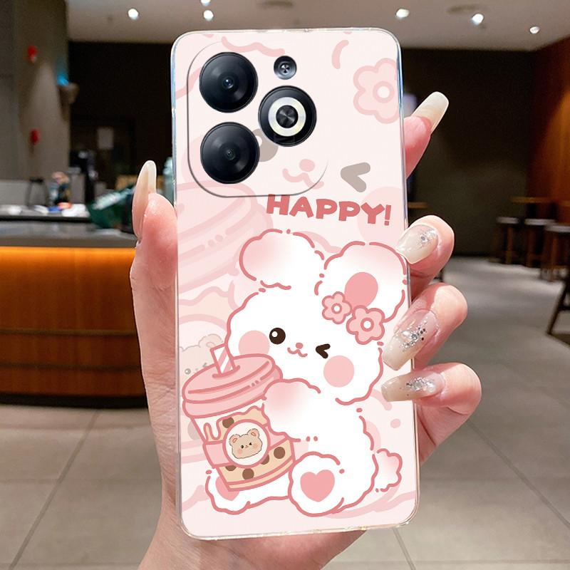 Casing For Techno Spark Go 2024 Luxury Cute Cool Boys Girls Transparent TPU Soft Bumper Cover Tecno Spark Go 2024 BG6 Phone Case