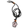 1pc Hand-knitted DIY Braided Necklace Cord Crystal Necklace Holder Empty Stone Holder Necklace Cord