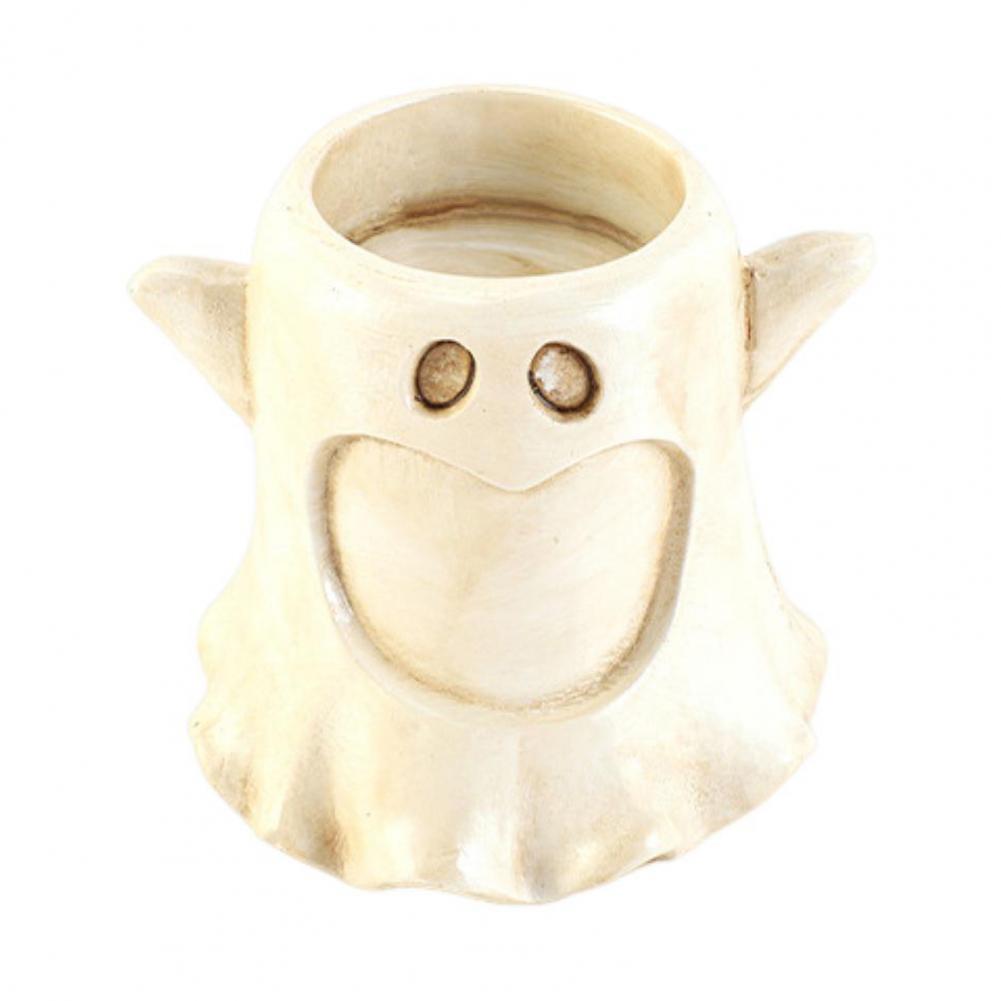 Spooky Candle Holder Spooky Halloween Candle Holder Set with Ghost Pumpkin Designs Tealight Candle Stand Centerpiece for Desktop