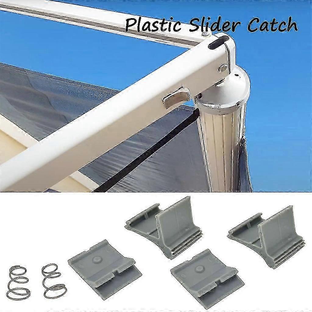 Awning Arm Slider Catch Kit For Dometic A&e 8500 9000 Rvs Awning Slider Catch