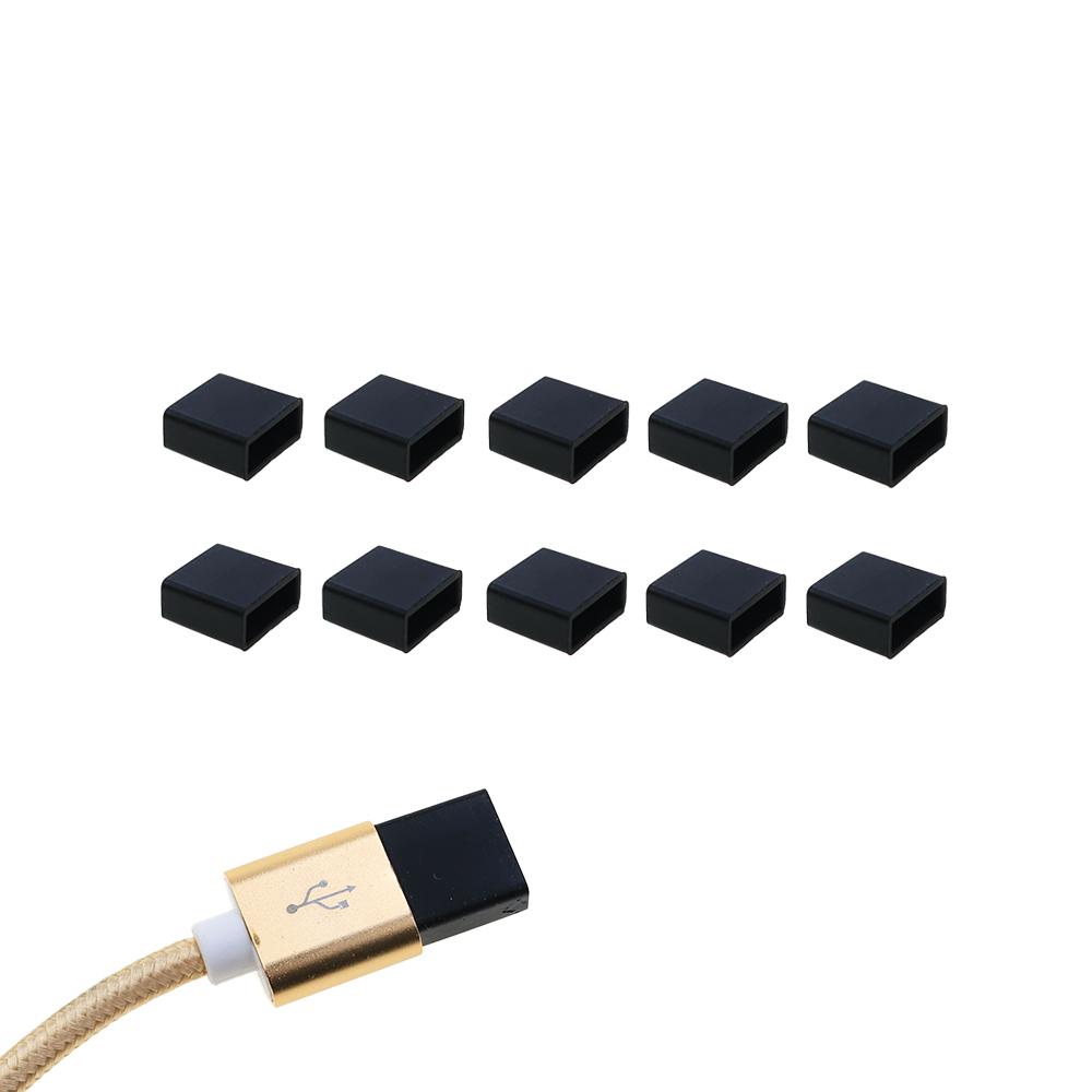 Силиконовый мир 10 шт. пылезащитный колпачок USB-папы Силиконовый противопылевой штекер-заглушка крышка защитная крышка Крышка Заглушка для кабеля потребительской передачи данных