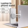 Adjustable Magnetic Phone Holder Ultrathin Laptop Cell Phone Stand Laptop Phone Stand  Side Mount