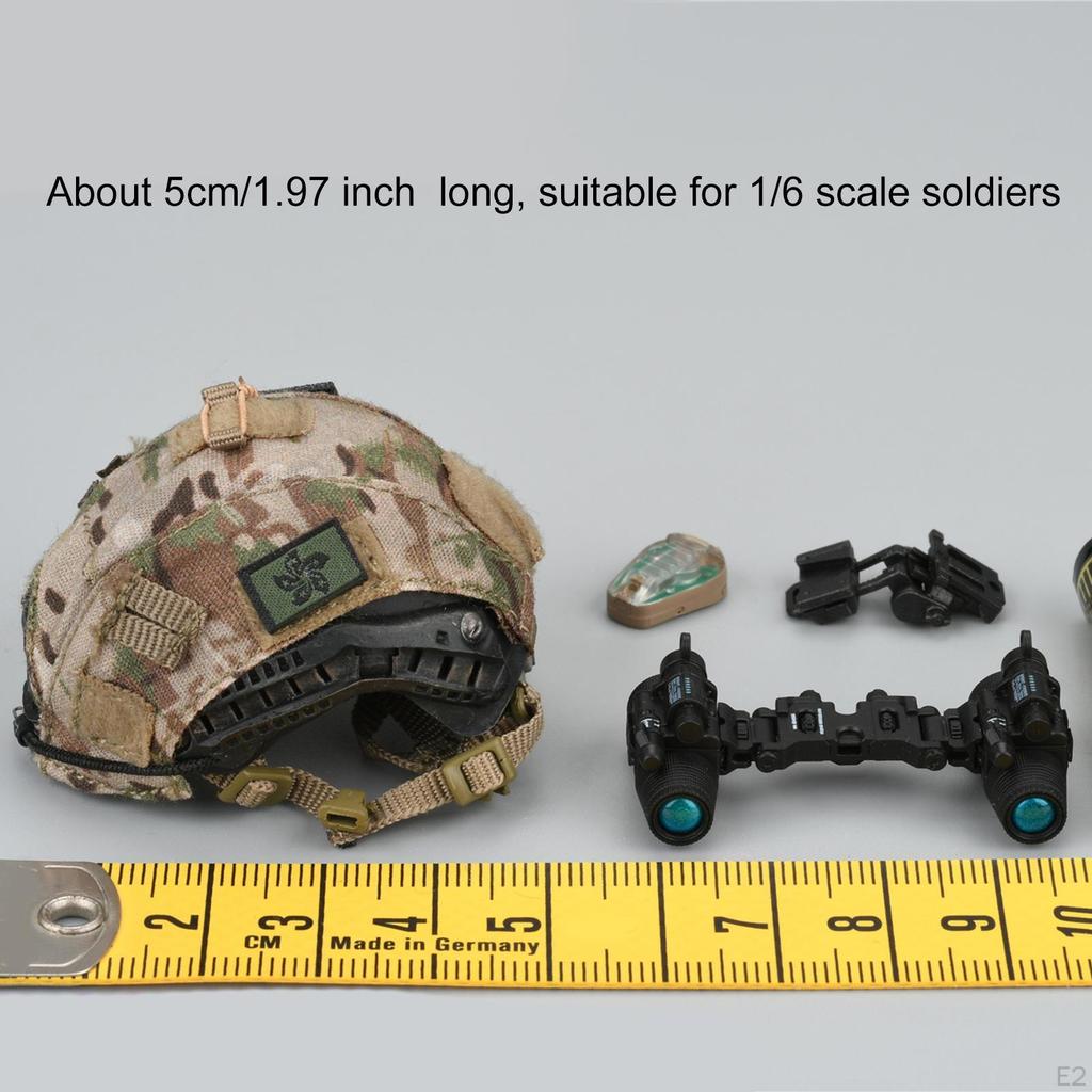1/6 Scale Figure Helmet Night Vision Goggles Fashion for 12'' Costume