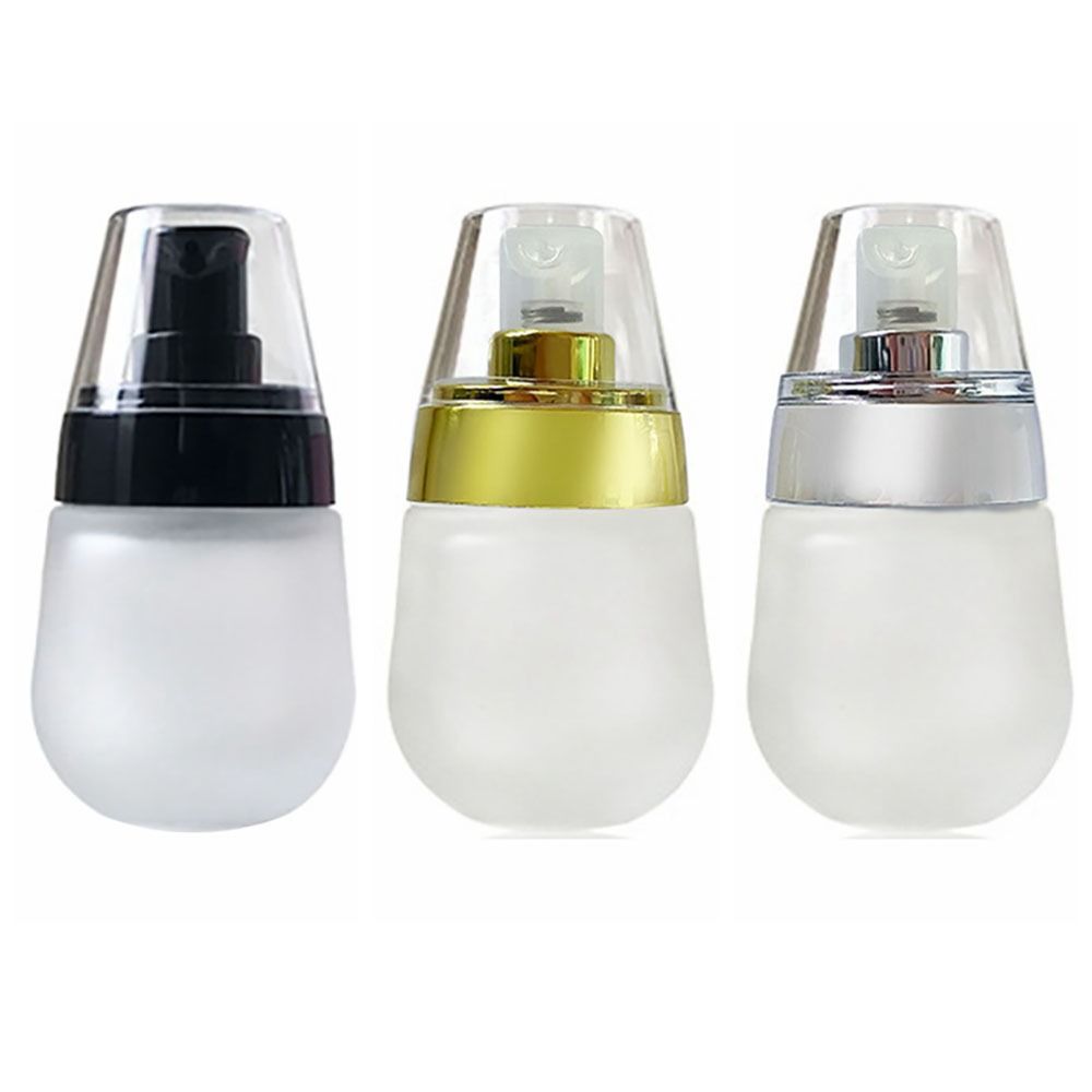 Frosted Glass Lotion Container Refillable Lotion Dispenser Multifunctional Lotion Bottle
