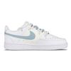 Nike Court Vision 1 Biu Синтетическая кожа, Кожа Мальтийская Нескользящая Легкая Нескользящая Легкая Низкий верх CD5434-100(Team58-biu)