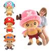 10-75cm The Original Anime One Piece Plush Pendant Cartoon Figure Kawaii Luffy Chopper Doll High Quality Toy Kids Birthday Gift