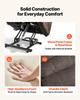 VEVOR Power Lift Recliner Chair, Dual Motor, Medium Electric Lift Chair with Heat and Massage for Elderly, Infinite Position Adjustment