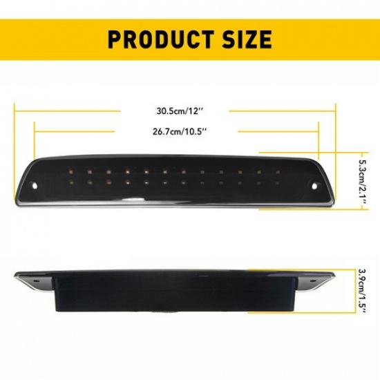 For 1994-01 Dodge Ram 1500 2500 3500 LED 3RD Third Tail Brake Cargo Lamp Light A