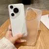 Матовый полупрозрачный безрамочный жесткий ПК чехол для Huawei Pura 80 70 P60 Mate 70 60 Honor 400 300 Pro Ultra Тонкий чехол с защитой от царапин