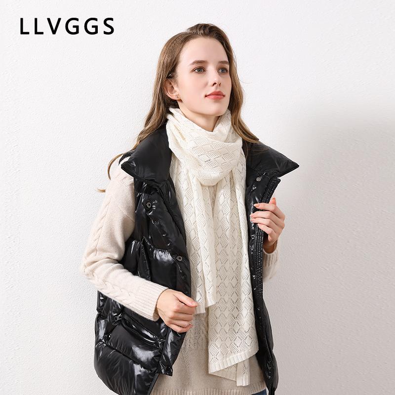 2025 New 100% Cashmere Scarf Spring and Summer Air Conditioner Shawl with Women's Solid Color Versatile