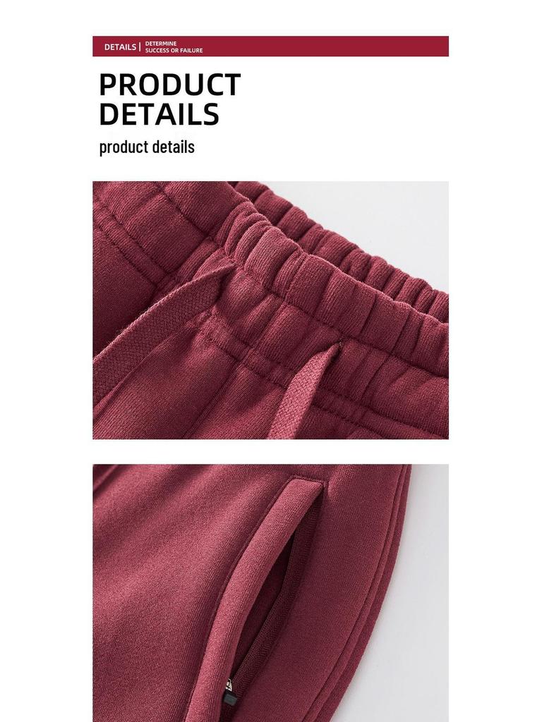 GAGN Рекомендует: Женские красные гаремные брюки на флисовой подкладке, больших и маленьких размеров, свободного облегающего кроя