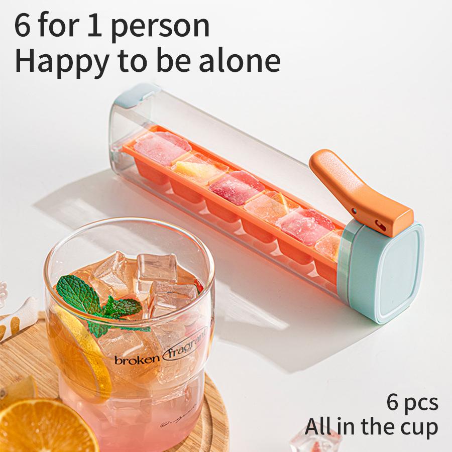 Творческий лоток для льда, легко извлекаемый из формы, льдогенератор с ручкой, форма для льда, виски, коктейль, напиток, коробка для льда