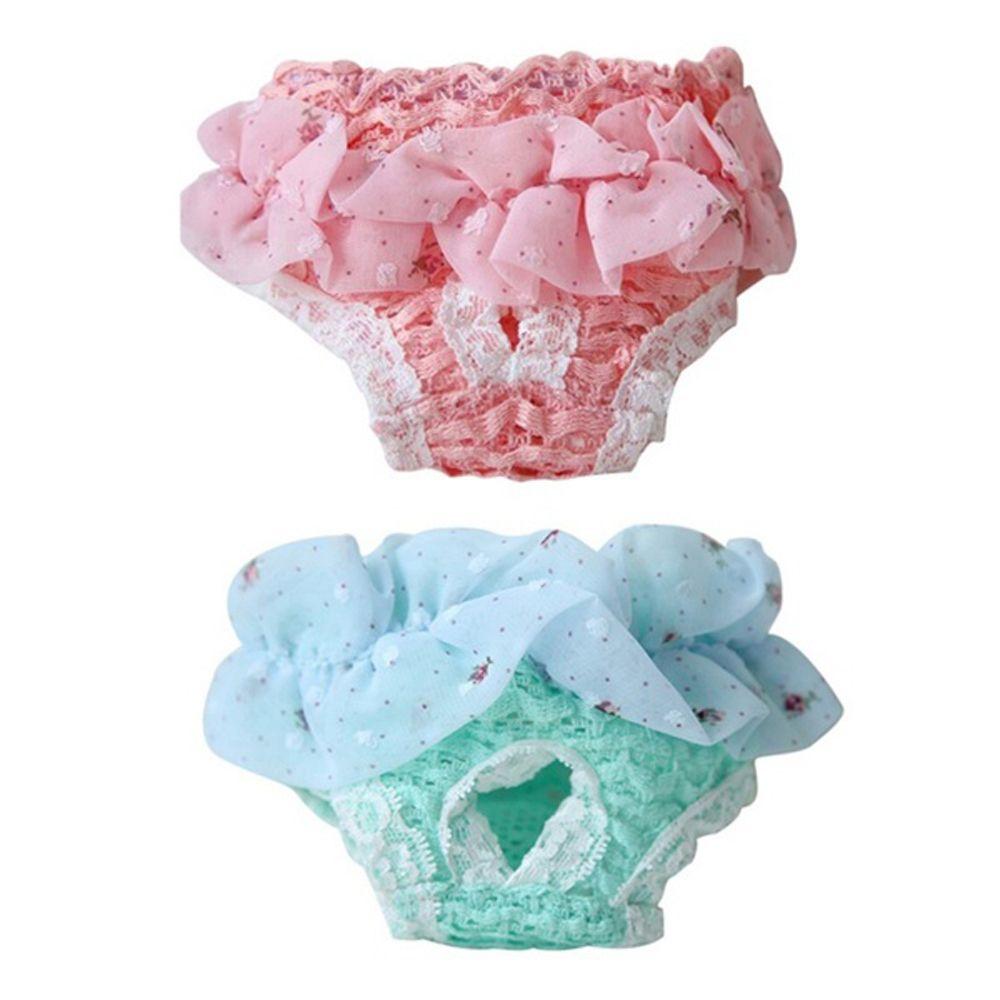 Cute Elasticity Clothes Underwear Puppy Diaper Cat Supplies Pet Physiological Pants Dog Panties