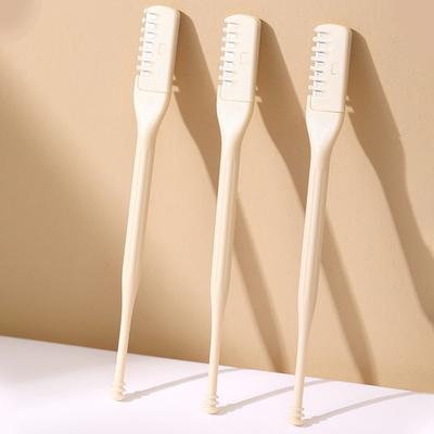 Триммер для волос в носу Yousheng 1 шт./3 шт. Компактный размер, безболезненный, двухсторонний, не требует батареи, удобный в использовании, профессиональный вращающийся ручной триммер для волос в носу