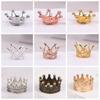 Модель Игрушки Мини Металлическая Модель Короны Декорирование Мини Корона Принцессы Кукольный домик Куклы Аксессуары