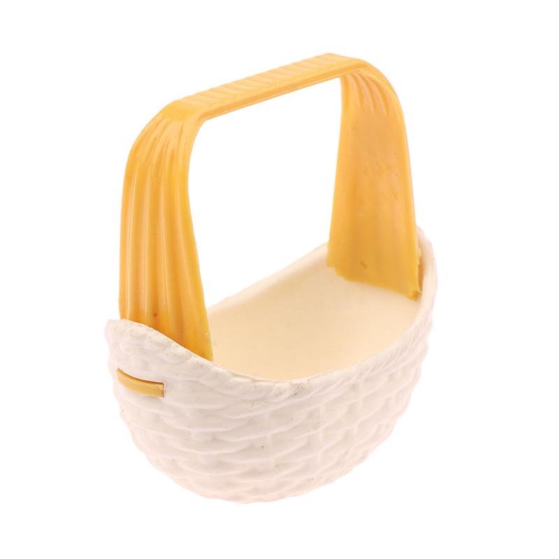 1/12 кукольный домик имитация мини супермаркет тележка для покупок детская тележка корзина для покупок модель кукольный домик украшения аксессуары