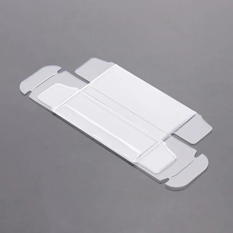 10 шт. Прозрачная коробка для демонстрации модели игрушечного автомобиля, прозрачный держатель-кейс из ПВХ, крышка, Show, пылезащитная, декоративная