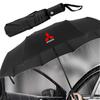 Car Logo Windproof Automatic Folding Umbrella for Mitsubishi Lancer Pajero Outlander Eclipse Galant Mirage Styling Accessories