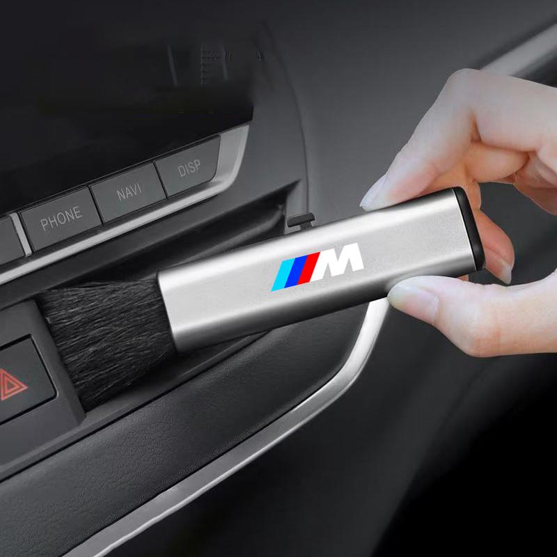 BBJS7 Car Cleaning Soft Brush Tool Dust Remover Suede Fleece Microfiber Wash Towel Rag For BMW M 1 2 3 4 5 7 Series X1 X3 X4 E46 E60