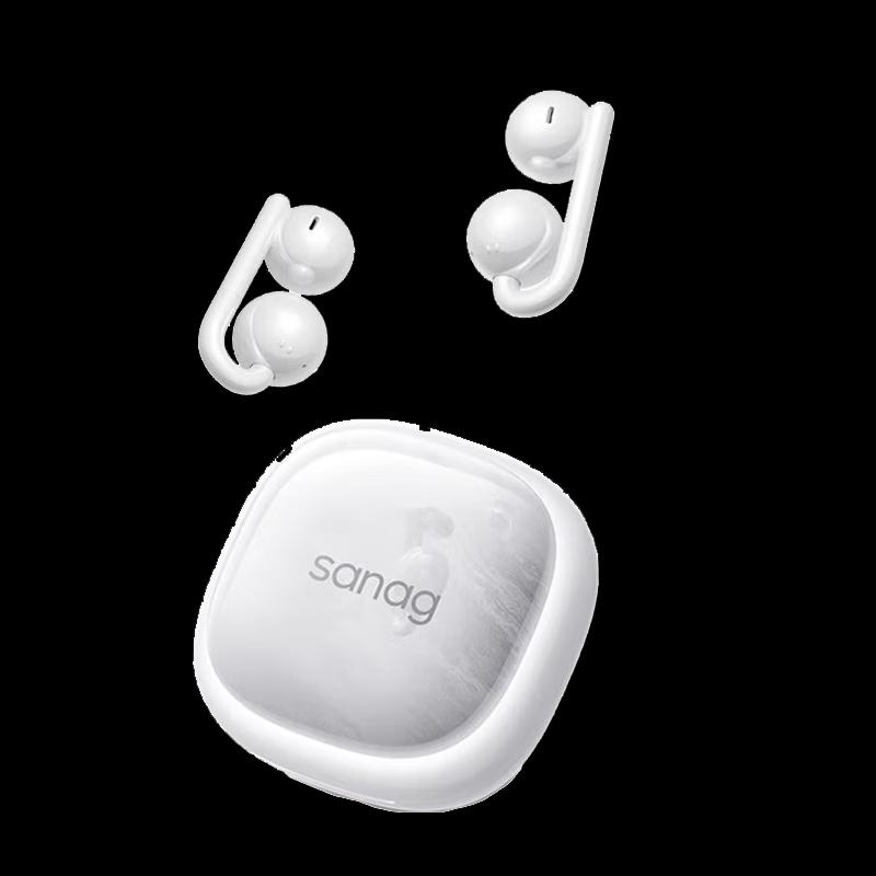 SANAG F60 AI Ear Clip Wireless Open-Ear Headphones