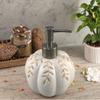 Cute Pumpkin Soap Dispenser - Bathroom Decoration, 460ml Soap Pump Pumpkin Maple Leaves Pattern for Bathroom and