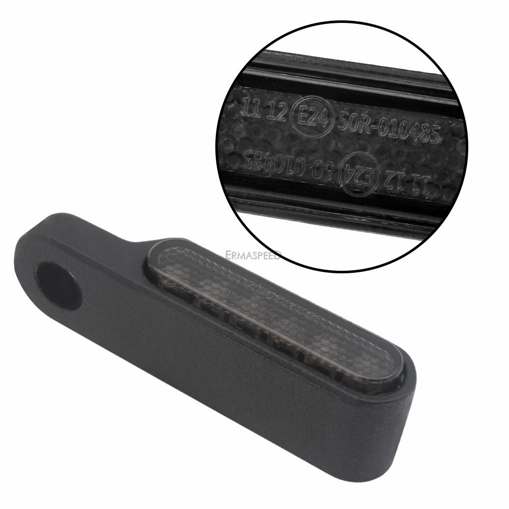 E24 Mark светодиодный последовательный указатель поворота мотоцикла, мини-водонепроницаемый поворотник на руль, мигающее освещение, индикаторная лампа