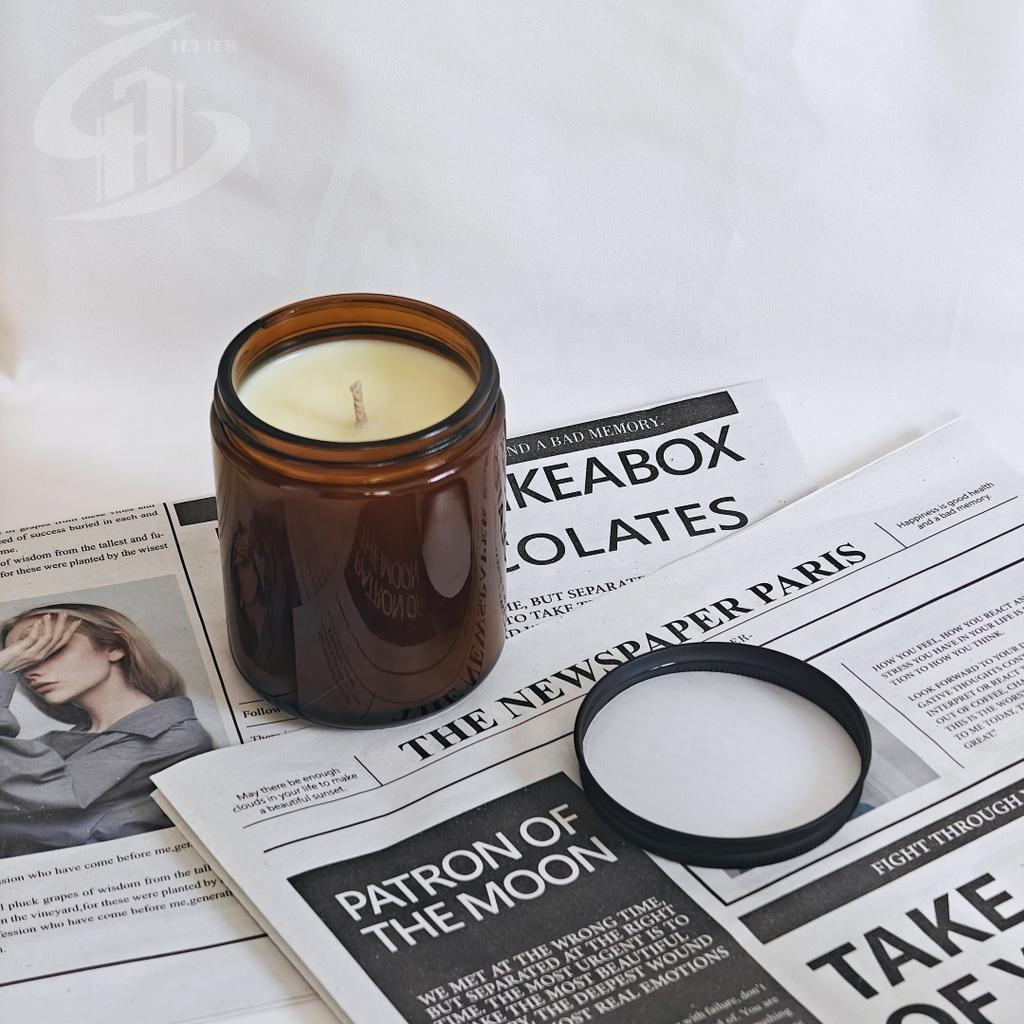 Custom Luxury Smokeless Soy Wax Scented Candle Private Label for Holiday Bars Enhancing Pet Companionship Outdoor Socializing
