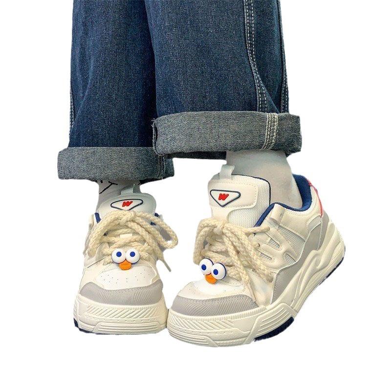 Женские кроссовки Tide and universal network explosion of a original american bread shoes Женские кроссовки на толстой подошве, дышащие и универсальные, нишевый дизайн