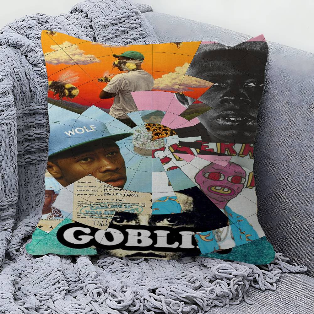 Tyler The Creator 45*45см Наволочка Декоративная Наволочка для Подушки Домашняя Наволочка для Подушки на Диван