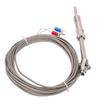 K Type Compression Spring Thermocouple Shielded Thermocouple Wire Probe for Factory5 Meter