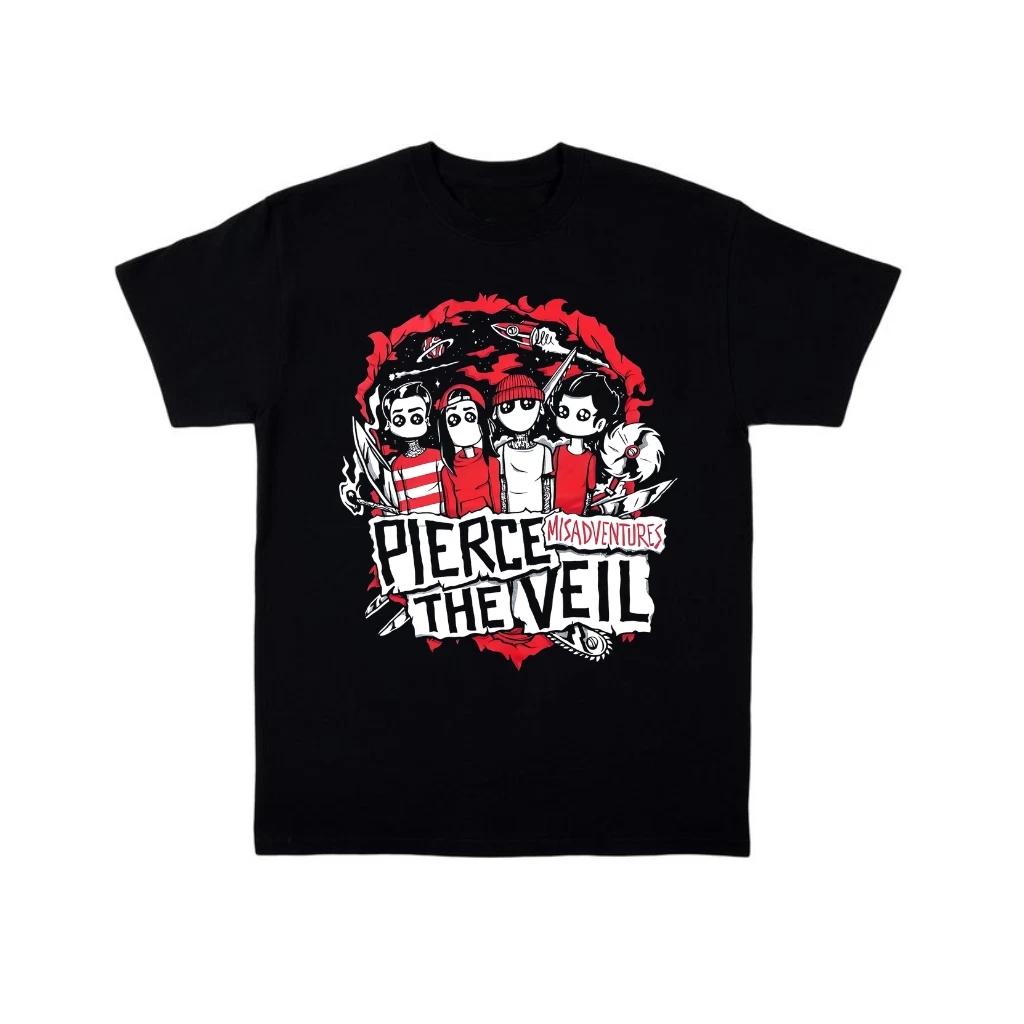 Pierce The Veil Band Vintage Unisexs Clothing and Womens Clothing TShirt Cotton Yk Popular Fashion  Summer New T Shirt