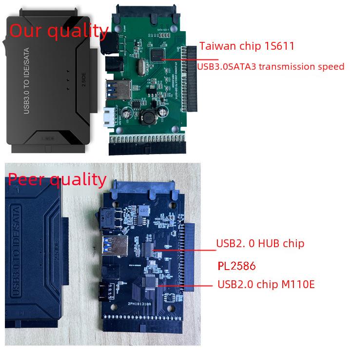Многофункциональный кабель-адаптер для жесткого диска USB 3.0 - SATA/IDE