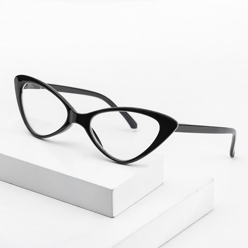 Fashion Cat Eyes Reading Glasses Ultra-Light Small Frame Clear Lens Presbyopic Eyeglasses Women Men Reading Glasses