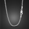 100% 925 Sterling Silver Necklace Women Fashion 2.3MM 18 To 28 Inches Bead Chain For Men / Boys Gift Fine Jewelry