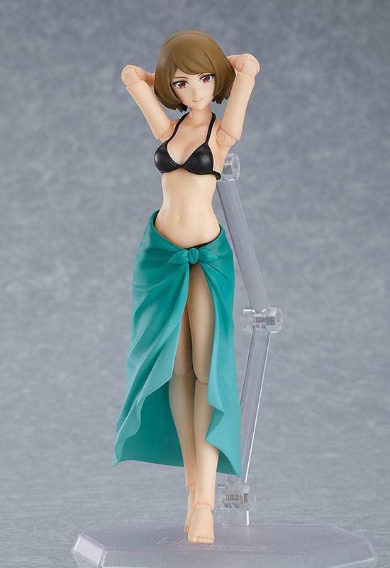 Max Factory Figma figma Styles Swimsuit Female Body Painted Movable Figure [Чиаки] Немасштабируемый ABS&PVC